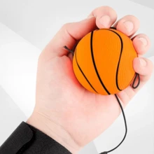 Elastischer Handgelenksball mit Seil, Fitness-Ball Schwungball für Koordinationsübungen, Spielzeug für Mittelalte und Senioren - Verschiedenfarbig - Übersicht 4