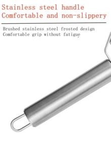 1 Piece 2-In-1 Fruit Tool, Stainless Steel Grater, Stainless Steel Peeler - Multicolor - View 7