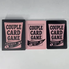 情侣派对卡牌游戏，专为趣味互动休闲游戏而设计，是情侣增进感情、享受甜蜜交流的理想之选。它们也是情人节或圣诞节的浪漫礼物。 - 彩色 - 查看 6