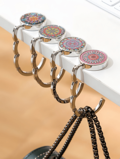 1 قطعة خطاف علوي على شكل حرف S من الفولاذ المقاوم للصدأ بدون ثقب، معلق على الحائط للمطبخ والحمام وخزانة الملابس