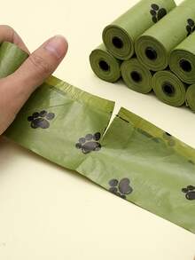 150pcs/10rolls Random Lavender Scented Dog Poop Bags, Extra Thick Leak-Proof, Pet Waste Management - Multicolor - View 5