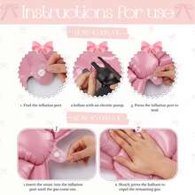 22pcs 16-Inch Pearl Pink Birthday Banner With Pink Bow, 18th Birthday Party Decoration Balloon Set - View 4