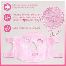 Gel Eye Mask And Facial Ice Compress - Unisex, With Cooling Gel Bead Sleep Patch, Suitable For Under Eye Area, Adjustable Facial Bandage, Gel Ice Pack - Multicolor - View 7