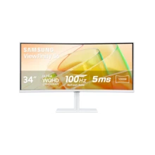 Samsung 34 ViewFinity S65TC Ultra-WQHD 100Hz AMD FreeSync HDR10 Curved Monitor - trắng - Xem 1