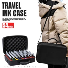 naom Tattoo Ink Storage Case, Portable Tattoo Ink Storage Case. It Can Hold 54 1-Ounce Ink Bottles, Preventing Leaks And Drying Out. Suitable For Both Beginners And Professional Tattoo Artists. Ink And Tattoo Supplies Not Included. - View 6