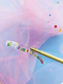 3pcs Embroidery Crochet Hook Set, Multi-Purpose Crochet Tool Kit Suitable For Handcraft, Beading Projects, DIY Jewelry Making And Sewing - French Crochet - View 4