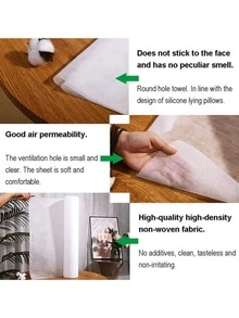 50/100/200Pcs Disposable Bed Sheets Bedroom Massage Bed Sheets Beauty Salon Spa Non-Woven Pillow Towels Tattoo Bath Towels - Multicolor - View 9