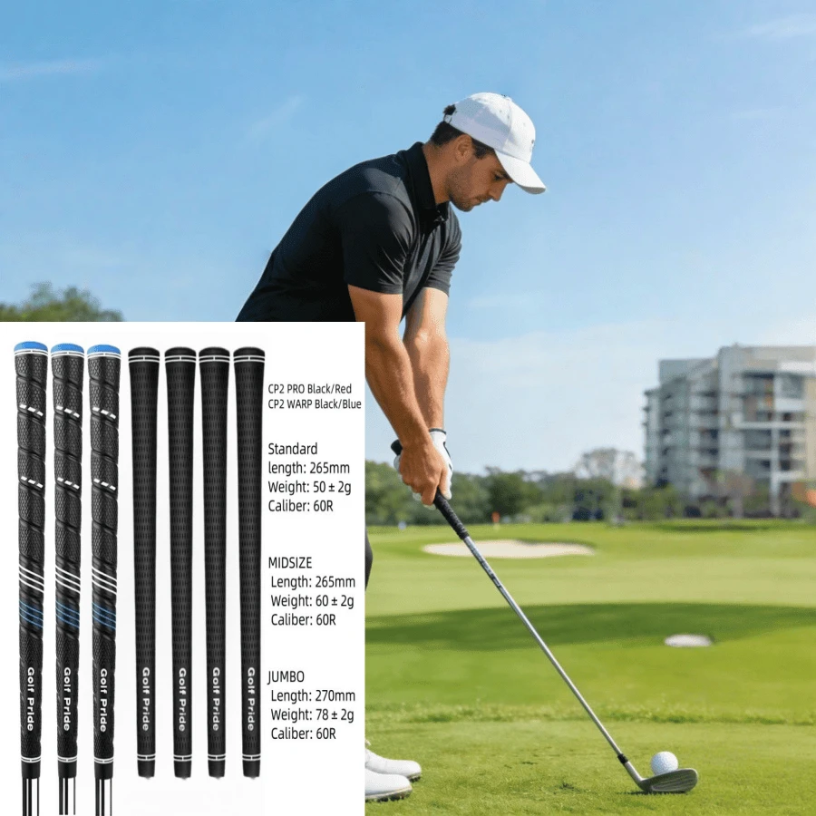 10 cái bọc cao su cho gậy golf, dùng cho cán gậy sắt và gậy gỗ CP2. - Nhiều màu - Xem 1