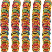 155/355/555根直径25毫米的橡皮筋，高弹性耐用橡胶，适用于家庭、办公室、学校等场所。 - 黃色 - 查看 3