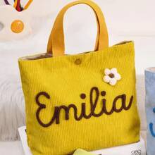 Personalized Name Handbag, Name Tote Bag, Party Gift, Birthday Gift, Mother's Gift, Outdoor Picnic Bag - Multicolor - View 49