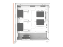 Thermaltake S370 WS; Mid Tower Chassis; Wood Front Trim; 4x120mm CT120 PWM Fans Included; 360mm Radiator Support; 410mm GPU ; 200mm Max PSU Length; 175mm Air Cooler Max Height; E-ATX/ATX/MATX/MITX; Hidden Connector Support - View 8