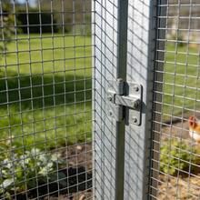 Galvanized Welded Metal Wire Mesh - 4" X 16.4ft, Durable Hardware Mesh For DIY Animal Barriers, Garden Fencing, And Handmade Projects, Hot-Dipped Galvanized Finish For Corrosion Resistance, Construction Mesh Rolled Wire Design Galvanized Wire Mesh - Silver - View 10