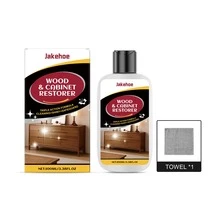 jakehoe Wood Furniture Scratch Repair Cream, Formulated With Sodium Silicate And Silica, Designed To Effectively Improve Scratches. Suitable For Wooden Floors, Tables, Chairs, And Various Wooden Furniture To Meet Multiple Needs - 液體 - 查看 5