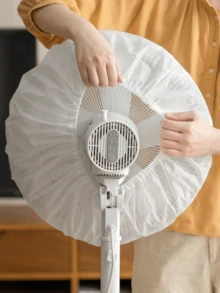Bộ 5 chiếc bọc chống bụi cho quạt, chất liệu polyester, đa chức năng, dễ mang theo, phù hợp với nhiều kích cỡ quạt, dùng để bảo vệ quạt khỏi bụi bẩn trong lớp học, văn phòng, phòng ngủ, phòng khách và các phụ kiện gia đình. - Nhiều màu - Xem 2