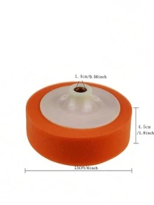 1个汽车抛光海绵盘，M14螺纹，汽车划痕修复和打蜡海绵 - A - 查看 5