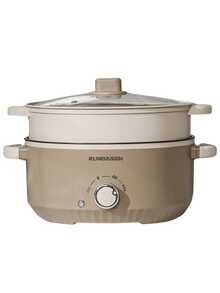 Nồi điện 3 lít, chảo chống dính 4.6 lít, nồi luộc mì nhanh, nồi hầm điện, nồi chuyên dụng để nấu bít tết, trứng, cơm chiên, bánh bao, có chức năng điều chỉnh công suất (bao gồm cả nồi hấp). - Phích cắm loại B của Mỹ (220-240V) - Xem 6