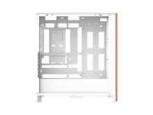 Thermaltake S370 WS; Mid Tower Chassis; Wood Front Trim; 4x120mm CT120 PWM Fans Included; 360mm Radiator Support; 410mm GPU ; 200mm Max PSU Length; 175mm Air Cooler Max Height; E-ATX/ATX/MATX/MITX; Hidden Connector Support - View 4