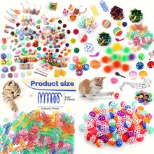 30pcs Cat Toy Assortment, Various Pet Toys Suitable For Multiple Cats To Play, Interact And Socialize, Different Toys Every Day, No Electricity Required - Multicolor - View 8