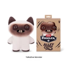 Spin Master Fuggler 官方毛绒玩偶，诡异可爱怪物，暗巷夜猫系列，趣味收藏人偶 - 彩色 - 查看 5