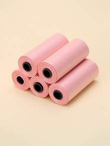 10/12 Túi đựng chất thải cho thú cưng màu hồng, túi in hình phân chó, túi vệ sinh khi dắt chó đi dạo ngoài trời. - Nhiều màu - Xem 9