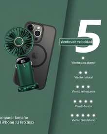 DOSYU Portable Fans - Green - View 2