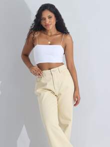 Women Tank Tops & Camis - Đen và trắng - Xem 5