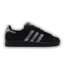 Adidas Adidas Womens Superstar 2 'Rhinestone Black Silver' (Women's Sizes) Core Black/Silver Metallic/ IH4200 Winter New - màu đen - Xem 1