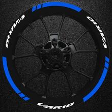 A SET 24pcs Motorcycle Wheel Hub Sticker - Waterproof, Creative Colorful Tire Sticker, Suitable For Street Motorcycles, Car Stickers - A SET - View 7