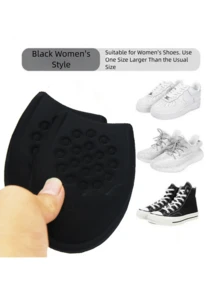 2 Pairs - Unisex Reusable Cushion Forefoot Pads - Anti-Friction Half-Size Insoles - Shoe Size Reducer - Non-Slip Shoe Inserts - Suitable For Sneakers, Casual Shoes, Outdoor, Commute, Sports, Office, Gym, Holiday, Wedding, All Seasons - Multicolor - View 6