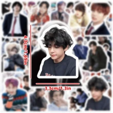 100pcs  , ARMY OT7, Icon , , V, ,  Sticker Set, Suitable For Luggage, Laptop, Bicycle, Motorcycle, Stationery, Scooter, Furniture, Refrigerator, Phone, Cup, Helmet, Car, Great Gift For Friends, Family, Fans - View 4