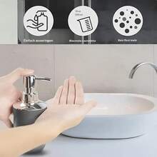 Badezimmer Accessoire Sets - Kunststoff schwarz 6-teiliges Set - Übersicht 8