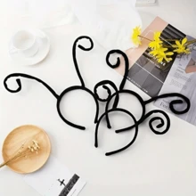 Băng đô điều chỉnh được hình bướm, ong và râu côn trùng dành cho nữ - Băng đô hình râu kiến, thích hợp cho trang phục Giáng sinh, Halloween và các bữa tiệc theo chủ đề. - A - Xem 9
