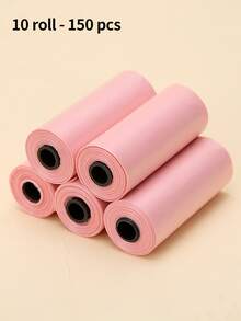 10/12 Túi đựng chất thải cho thú cưng màu hồng, túi in hình phân chó, túi vệ sinh khi dắt chó đi dạo ngoài trời. - Nhiều màu - Xem 10