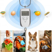 Compact High-Precision Portable Electronic Scale, Suitable For Home Use, Can Be Used To Weigh Luggage, Fish And Packages. Functions Include Electronic Luggage Scale, Fishing Postal Hanging Scale, Industrial Hanging Scale, Digital Scale, Hanging Scale And Fishing Scale. Requires 2*AAA Batteries - Multicolor - View 2