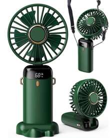 DOSYU Portable Fans - Green - View 6