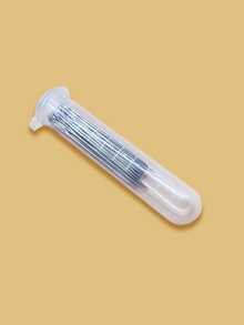 20 piezas Agujas de bordado de acero inoxidable de 2,01 pulgadas con ojos grandes, fáciles de enhebrar, adecuadas para bordado de cintas, decoración del hogar DIY y fabricación de accesorios de moda - aguja de coser - Ver 5