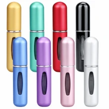 Refillable Perfume Atomizer Travel,8Pcs 5ML Portable Mini Pocket Perfume Atomizer Bottle Spray For Travel Accessories Tin Canister Organiser - 查看 1