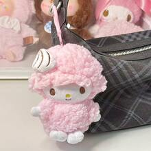 SANRIO 三丽鸥官方毛绒挂件 - 可爱卡通包包挂饰和背包装饰，适合女士、女孩、儿童和三丽鸥粉丝收藏。这些卡通毛绒配件可用于装饰背包、手提包或行李箱，适合日常玩耍或展示 - 生日、情人节、复活节、母亲节、毕业典礼、万圣节、感恩节、圣诞节和新年礼物。 - 彩色 - 查看 9