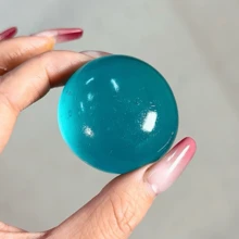 1个减压慢回弹挤压玩具。6.0高透明麦芽糖浆球慢回弹减压玩具，特别柔软可爱，柔软蓬松。 - 粉色 - 查看 8