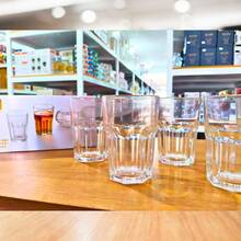 Set Of 6 400ml Glass Tumblers For Bar, Restaurant And Home - UNIK HOME - transparente - Ver 3