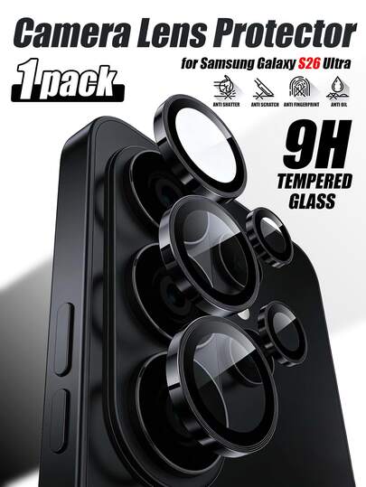 1 Bộ kính cường lực bảo vệ ống kính camera và màn hình cho Galaxy S25 Ultra, S24 Ultra, S23 Ultra, S25, S24, S25+, S24+