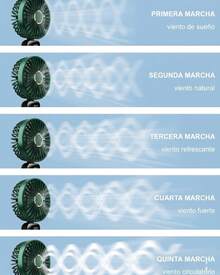 DOSYU Portable Fans - Green - View 8