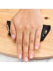 1个硅胶蒜瓣剥皮器，耐用便捷，厨房工具，手动蒜瓣剥皮器，适合厨房使用 - 黑色 - 查看 8