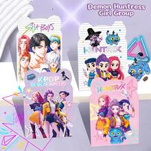 K-Pop 女团猎魔系列笔记本，适合学生课堂笔记 - 彩色 - 查看 3