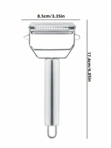 1 Piece 2-In-1 Fruit Tool, Stainless Steel Grater, Stainless Steel Peeler - Multicolor - View 5