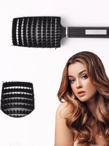 Không còn tình trạng giật tóc nữa! Lược chải tóc khô nhanh với lông nylon, tay cầm tiện dụng, dễ dàng gỡ rối tóc ướt hoặc khô, lý tưởng cho mùa hè, kỳ nghỉ, du lịch. - Thường xuyên - Xem 8