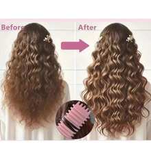 Kit Of 3 Hair Brushes For Defining Curls And Finishing Curly, Wavy, And Coily Hair - 隨機顏色 - 查看 2