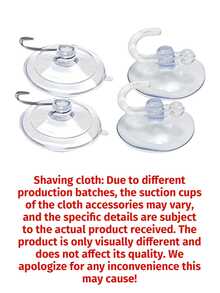 1pc Men's Beard Bib, Made Of Anti-Stick Material, Suitable For Shaping And Trimming, Fits All Sizes - Multicolor - View 11