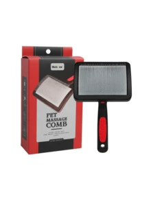 1 chiếc lược chải lông rụng bằng gỗ cho thú cưng, dùng được cho cả chó và mèo, lược massage gỡ rối lông cho thú cưng lông dài, lược chải lông chống tĩnh điện, lược chải lông bằng gỗ cho thú cưng. - Nhiều màu - Xem 14
