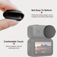 适用于 OSMO NANO 的 4 合 1 相机保护套装（2 片钢化玻璃屏幕保护膜 + 2 个硅胶镜头盖） - 防刮高透光相机配件，适用于 OSMO NANO - 9H 硬度钢化玻璃屏幕保护膜可有效防止钥匙或硬币刮伤，可拆卸硅胶镜头盖 - 柔软灵活的硅胶盖为镜头提供额外保护，易于安装 - 查看 7
